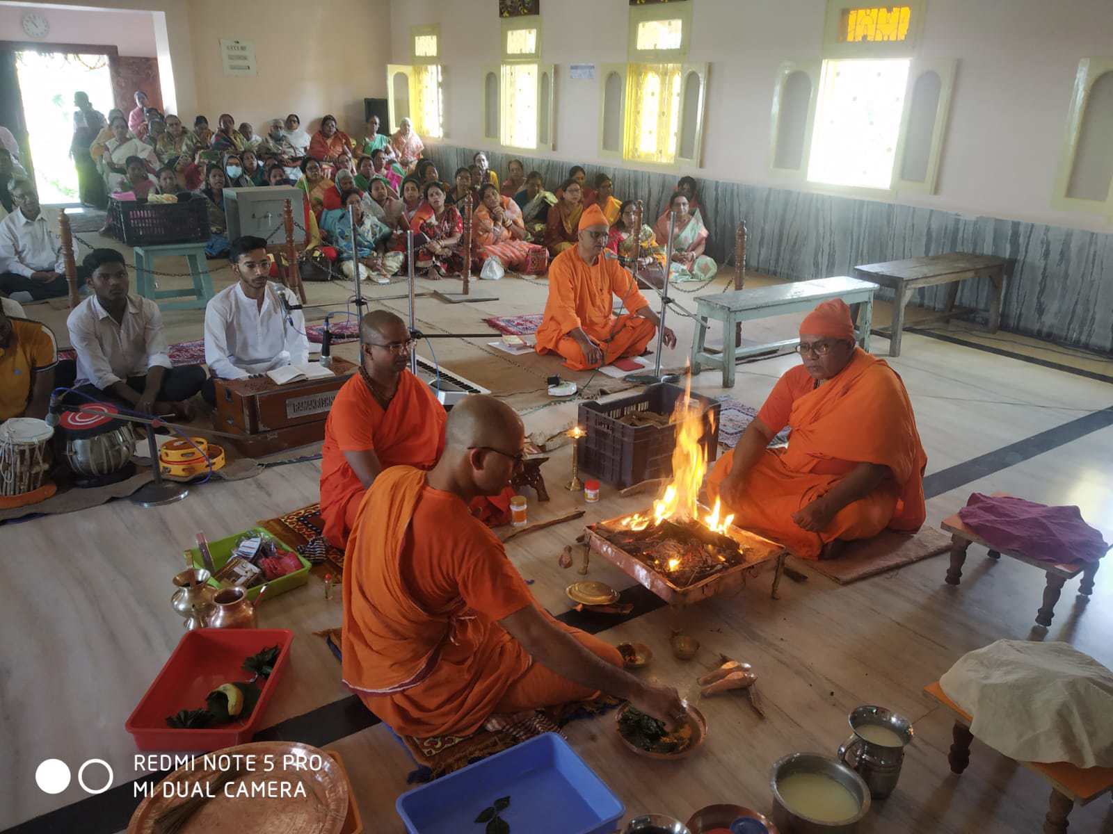  media for श्री श्री मां सारदा देवी जयंती 15 दिसंबर 22 को रायपुर आश्रम में मनाई गई।