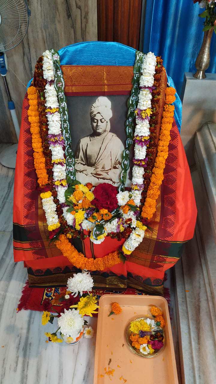  media for Swami Vivekananda's Tithi Pupa on 04.02.2021